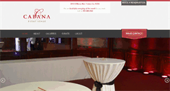 Desktop Screenshot of cabanafresno.com